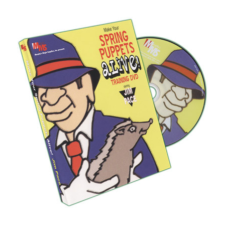Make Your Spring Puppets Alive - Training DVD by Jim Pace - DVD