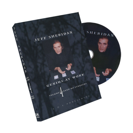 Jeff Sheridan Genius at Work Vol 4 Standup Stunner - DVD