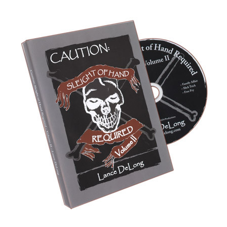 Sleight of Hand Required Volume 2 by Lance DeLong - DVD