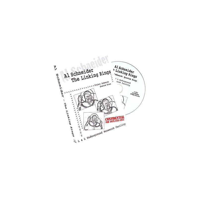 Al Schneider Linking Rings by L and L Publishing - DVD