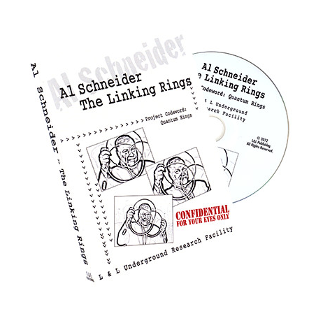 Al Schneider Linking Rings by L and L Publishing - DVD