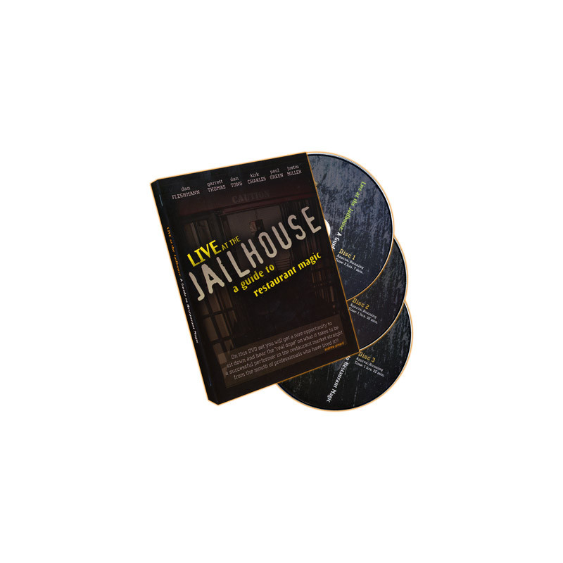 Live At the Jailhouse - A Guide to Restaurant Magic (3 DVD Set) -DVD