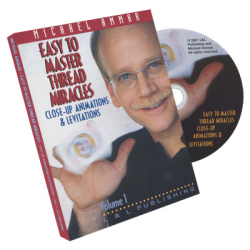 Easy to Master Thread Miracles (Closeup Animations and Levitations) No.1 by Michael Ammar - DVD