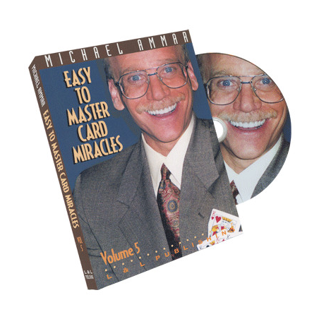 Easy to Master Card Miracles Volume 5 by Michael Ammar - DVD