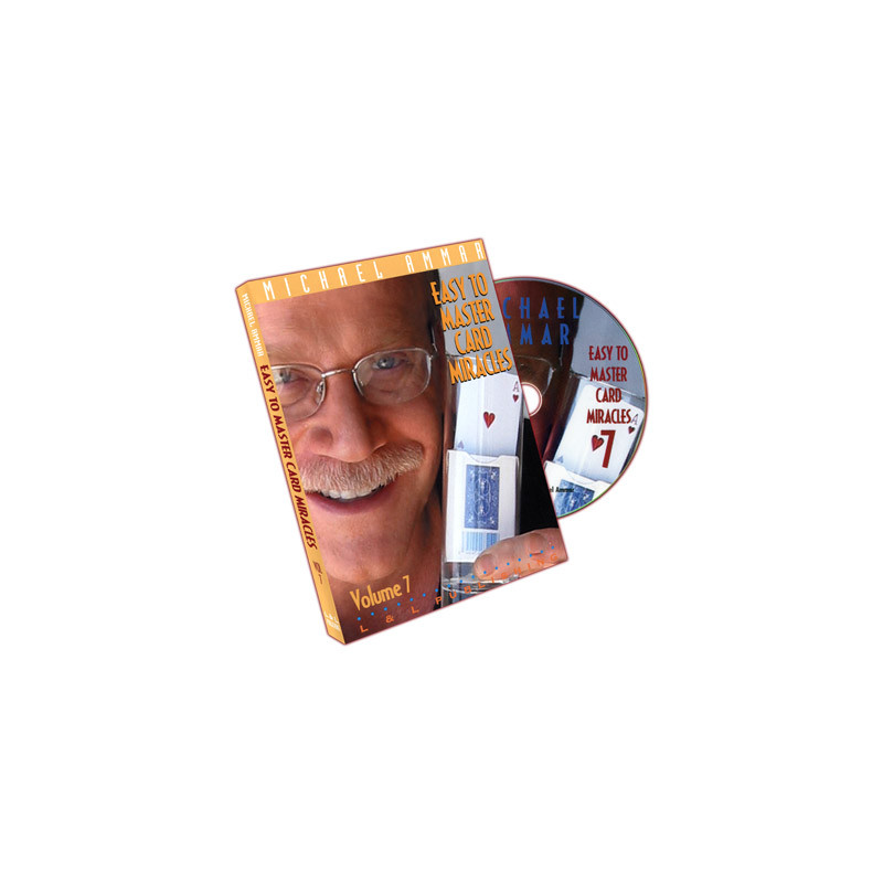 Easy to Master Card Miracles Volume 7 by Michael Ammar - DVD