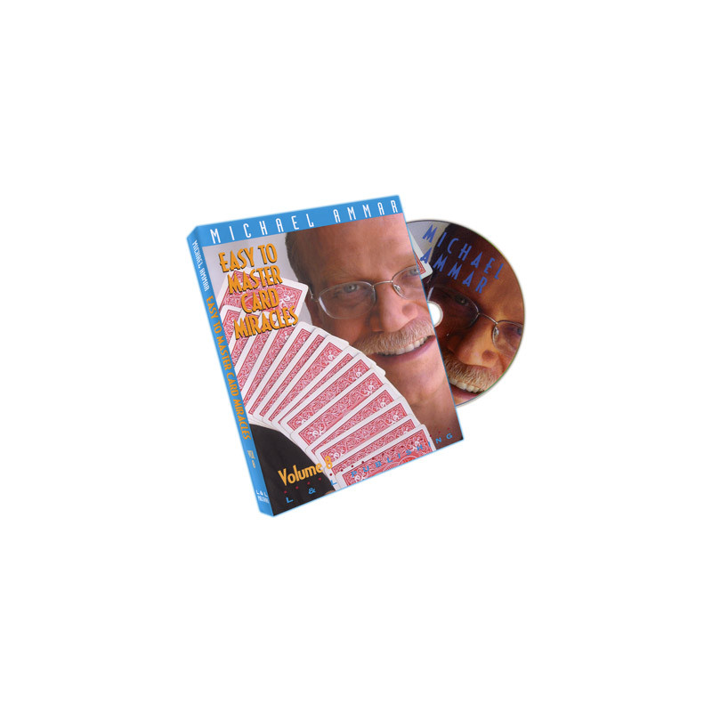 Easy to Master Card Miracles Volume 8 by Michael Ammar - DVD