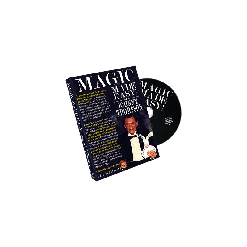 Johnny Thompson's Magic Made Easy by L and L Publishing - DVD