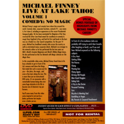 Finney Live at Lake Tahoe Volume 1 by L and L Publishing - DVD