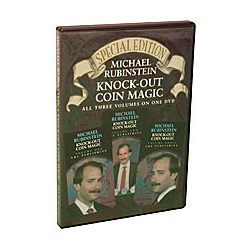 Knock Out Coin Magic by Michael Rubenstein - DVD