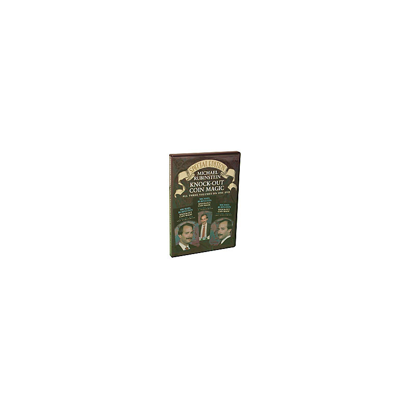 Knock Out Coin Magic by Michael Rubenstein - DVD