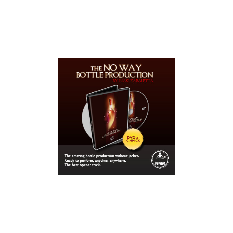 THE NO WAY BOTTLE PRODUCTION by Iñaki Zabaletta and Vernet Magic - DVD