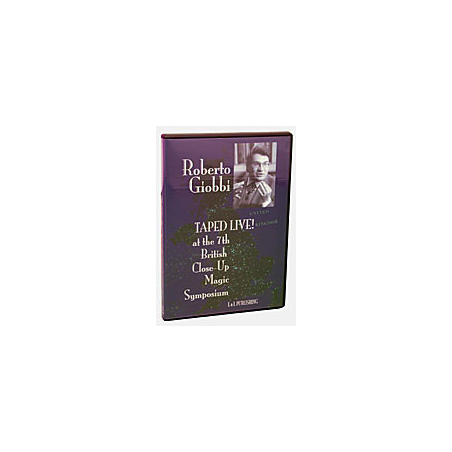 Roberto Giobbi Taped Live DVD