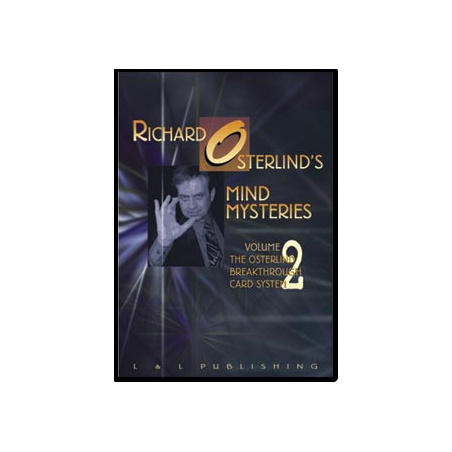 Mind Mysteries Vol 2 (Breakthru Card System) by Richard Osterlind - DVD