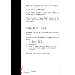 Explicit Footage: Benz by Sean Fields - DVD