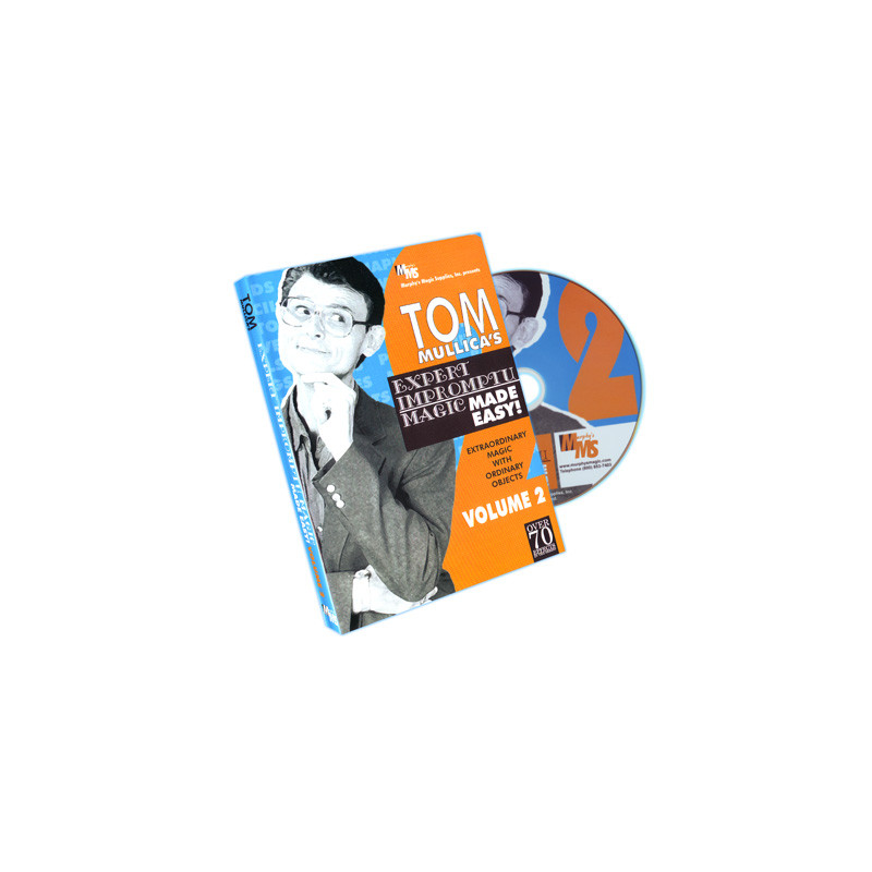 Mullica Expert Impromptu Magic Made Easy Tom Mullica- No.2, DVD