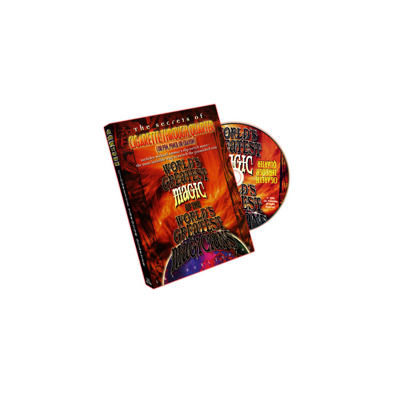 World's Greatest Magic: Cigarette Through Quarter - DVD
