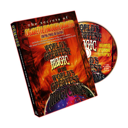World's Greatest Magic: Cigarette Through Quarter - DVD