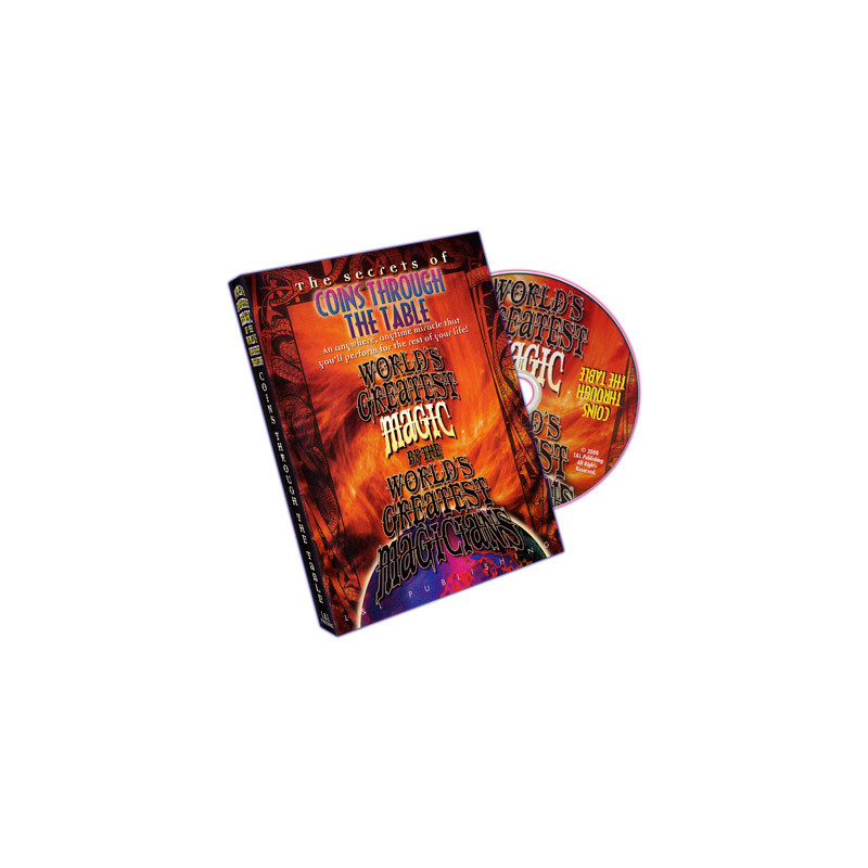 World's Greatest Magic: Coins Through Table - DVD