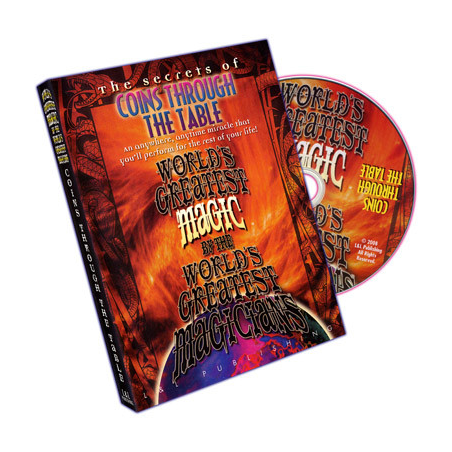 World's Greatest Magic: Coins Through Table - DVD