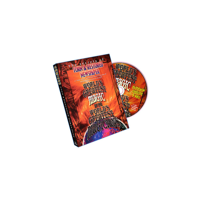 World's Greatest Magic: Torn And Restored Newspaper - DVD