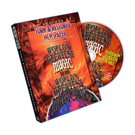 World's Greatest Magic: Torn And Restored Newspaper - DVD