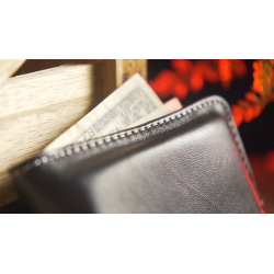 Easy Money Black Wallet (Gimmick and Online Instructions) by Spencer Kennard - Trick