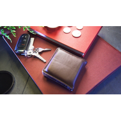 Easy Money Brown Wallet (Gimmick and Online Instructions) by Spencer Kennard - Trick