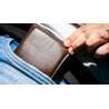 Easy Money Brown Wallet (Gimmick and Online Instructions) by Spencer Kennard - Trick