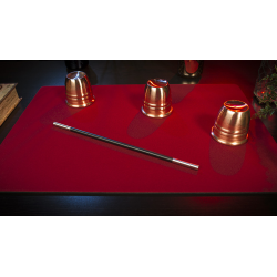 Economy Close-Up Pad 16X23 (Red) by Murphy's Magic Supplies - Trick