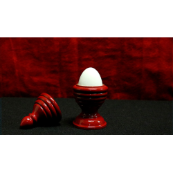EGG VASE and SILK (RED) by Premium Magic - Trick