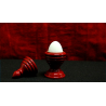 EGG VASE and SILK (RED) by Premium Magic - Trick