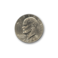 Eisenhower Dollar (Single Coin Ungimmicked) - Trick