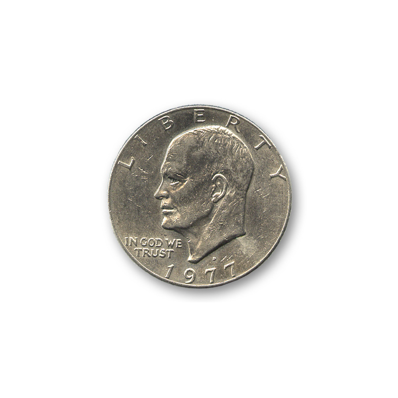Eisenhower Dollar (Single Coin Ungimmicked) - Trick