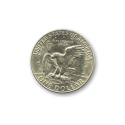 Eisenhower Dollar (Single Coin Ungimmicked) - Trick