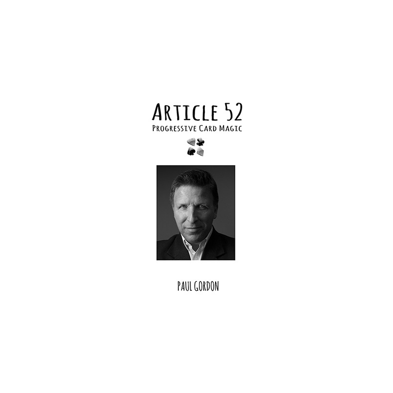 Article 52 by Paul Gordon - Book