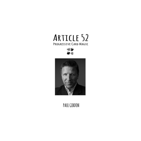 Article 52 by Paul Gordon - Book