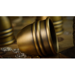 Artistic Chop cup and balls (Brass) by TCC - Trick