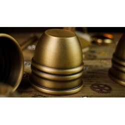 Artistic Chop cup and balls (Brass) by TCC - Trick