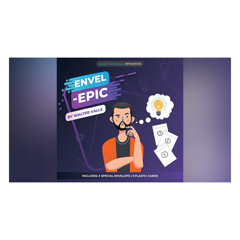 Envel - Epic (Gimmicks and Online Instructions) by Bazar de Magia - Trick