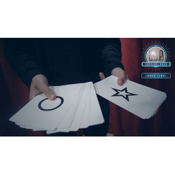 E.S.P. Jumbo Testing Cards (Gimmicks and Online Instructions) by Vernet Magic - Trick