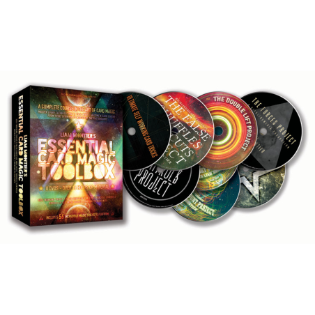 BIGBLINDMEDIA Presents Liam Montier's Essential Card Magic Toolbox (8 DVD set) - DVD