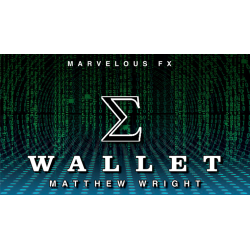 E Wallet BLACK by Matthew Wright - Trick