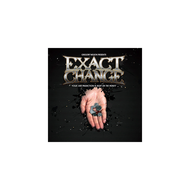 Exact Change by Gregory Wilson (DVD and Gimmick) - Trick