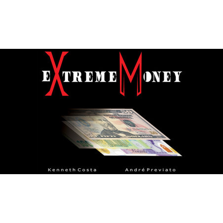 EXTREME MONEY USD (Gimmicks and Online Instructions) by Kenneth Costa and André Previato - Trick