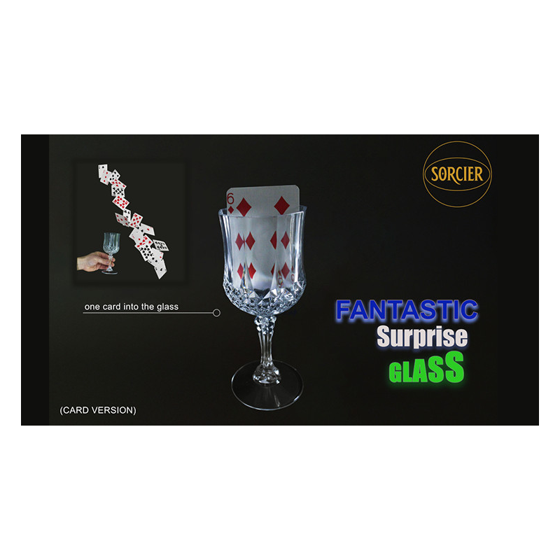 Fantastic Surprise Glass (Card Version) by Sorcier Magic