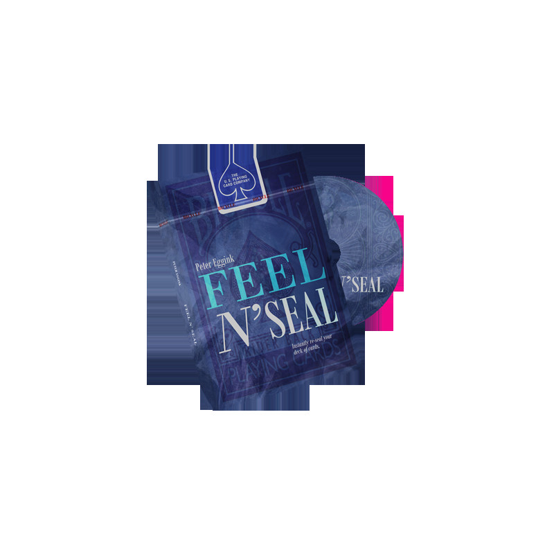 Feel N' Seal Red (DVD and Gimmick) by Peter Eggink - DVD