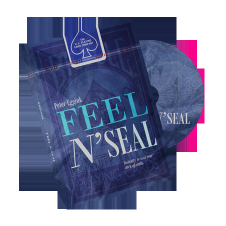 Feel N' Seal Red (DVD and Gimmick) by Peter Eggink - DVD