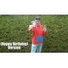 FLASHY BANNER (HAPPY BIRTHDAY) by George Iglesias and Twister Magic - Trick