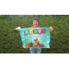 FLASHY BANNER (HAPPY BIRTHDAY) by George Iglesias and Twister Magic - Trick