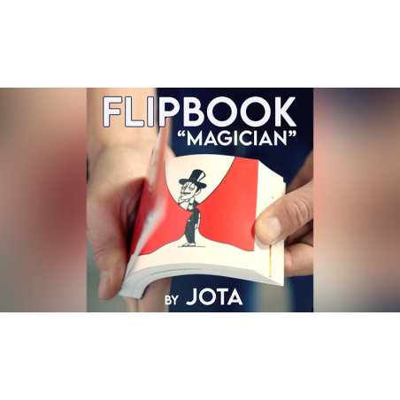 FLIP BOOK MAGICIAN (Gimmick and Online Instructions) by JOTA - Trick